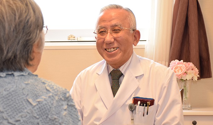 桜十字福岡病院の医師による定期的な訪問もあります。