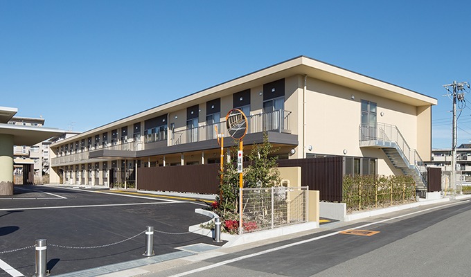社会福祉法人実寿穂会のさまざまな施設が建つ広大な敷地の一角に、『ディエス有田』があります。