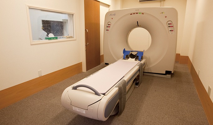 CT等の検査機器も豊富に揃えて、ご入居者の健康をサポートしています。