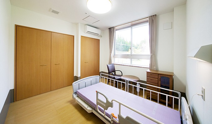 介護専用居室は全36室。介護サービスを利用しながら、快適に過ごせます。