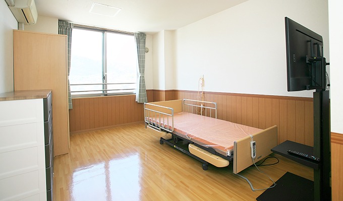 居室は約18㎡の完全個室です。
