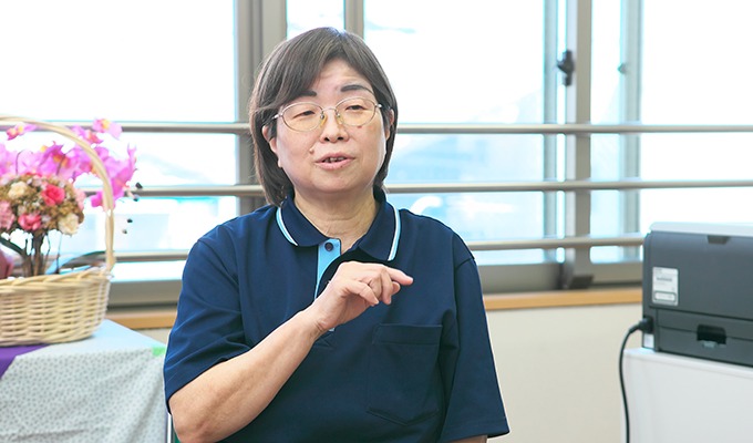 グループホームの寺田施設長も看護師です。