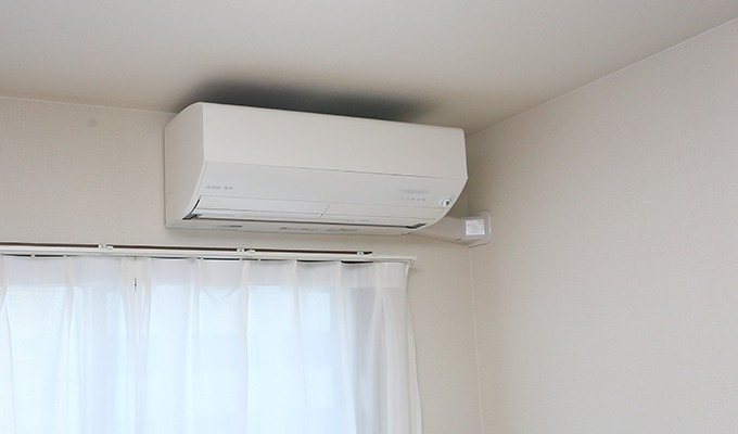 エアコンと生活リズムセンサーも全室に備えています。