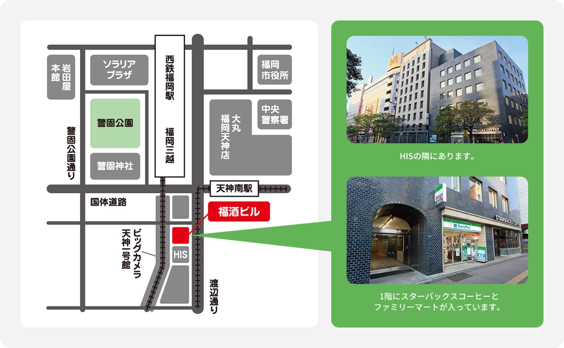 交通アクセスマップ