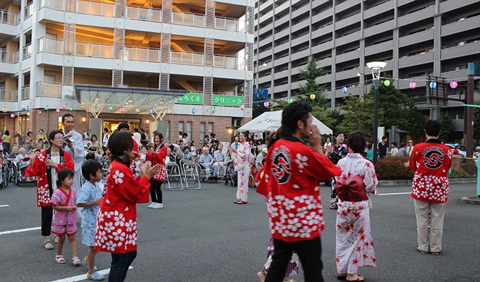 夏にお祭りは欠かせません。